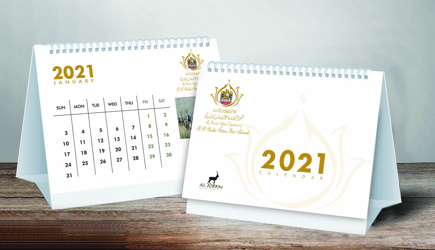 Table Calendar 2021